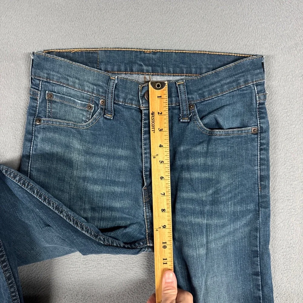 Levis Jeans Mens 30x30 (Fits 29x28) Blue 510 Skinny Stretch Denim Cowboy Western